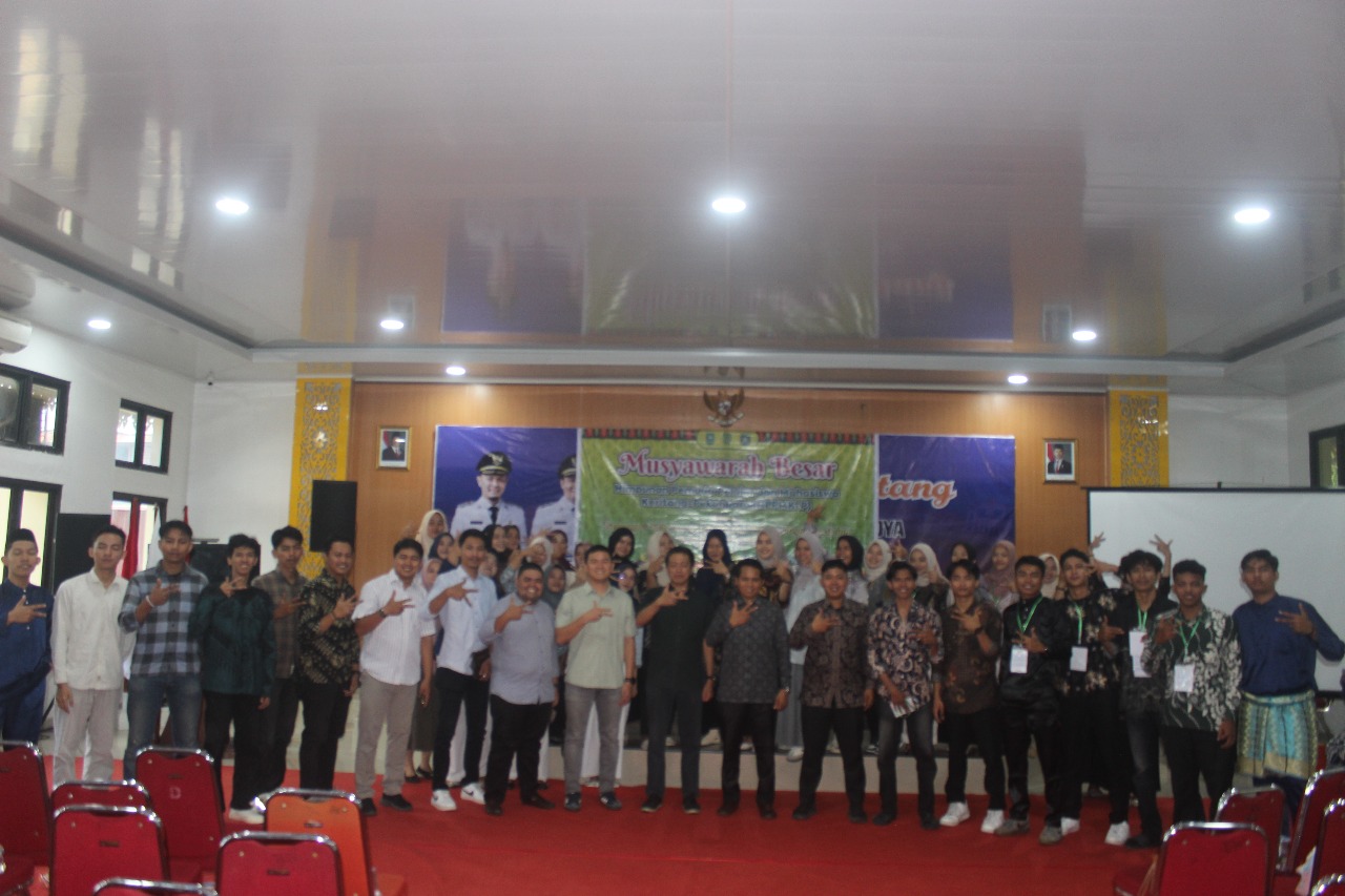 Saat Mubes HPPMK-P, Samsuri Daris Berpesan agar Mahasiswa Keritang Serius Kuliah dan Berorganisasi